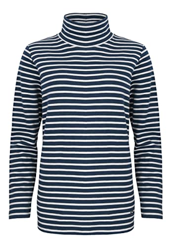 ELKLINE Damen Sweatshirt Lizzy 2030027, Größe:38, Farbe:darkblue - White von ELKLINE