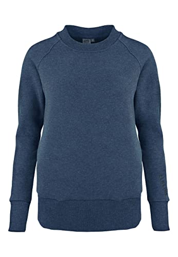 ELKLINE Damen Sweatshirt Love It 2030026, Größe:40, Farbe:bluemelange von ELKLINE