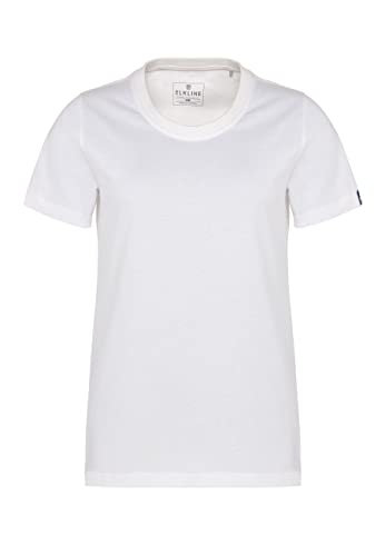 ELKLINE Damen T-Shirt Dauerwelle 2041171, Größe:38, Farbe:White von ELKLINE