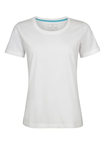 ELKLINE Damen T-Shirt Go for 2041160, Farbe:White, Größe:34 von ELKLINE