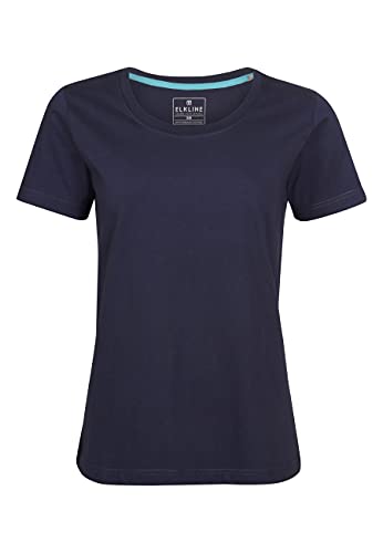 ELKLINE Damen T-Shirt Go for 2041160, Farbe:darkblue, Größe:46 von ELKLINE