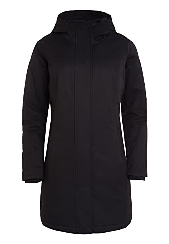 ELKLINE Damen Wintermantel After Dinner | wasserdicht warmer Fleece | Winterjacke halblang | 2019058, Größe:38, Farbe:black von ELKLINE