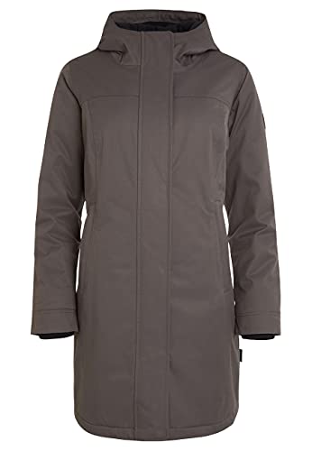 ELKLINE Damen Wintermantel After Dinner | wasserdicht warmer Fleece | Winterjacke halblang | 2019058, Größe:38, Farbe:mud von ELKLINE