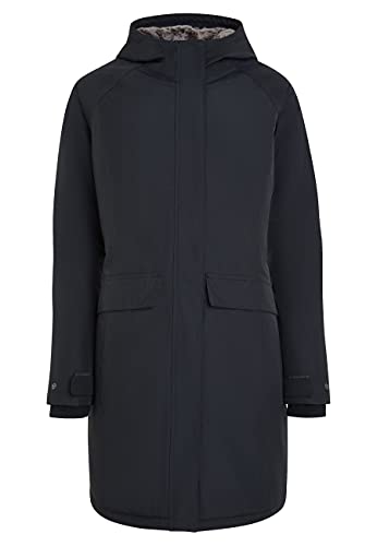 ELKLINE Damen Wintermantel Stardust | wasserdicht atmungsaktiv elegant Winterjacke Halblang | verstellbare Kapuze | 2019062, Größe:38, Farbe:anthra von ELKLINE