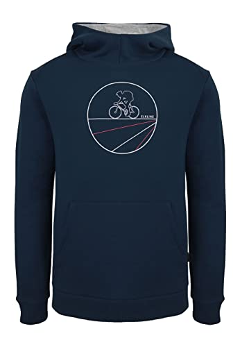 ELKLINE Herren Hoodie Fiets 1031102, Größe:L, Farbe:blueshadow von ELKLINE