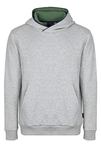 ELKLINE Herren Hoodie Good Company | Kapuzenpullover mit Känguru-Tasche und Reflex Print | 1031113, Größe:3XL, Farbe:Greymelange von ELKLINE