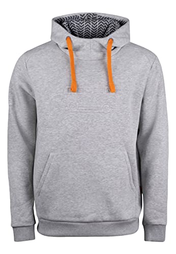 ELKLINE Herren Hoodie Lake Van mit VW-Bulli Stick 1031085, Farbe:Greymelange, Größe:3XL von ELKLINE