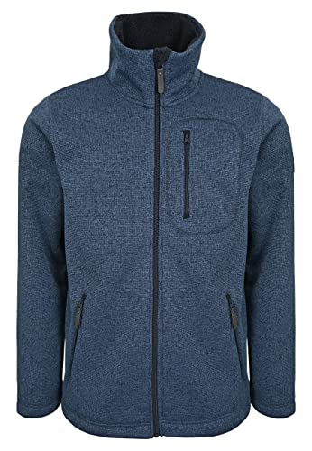 ELKLINE Herren Strickfleecejacke Fat Chance 1013043, Farbe:blueshadow - black, Größe:L von ELKLINE