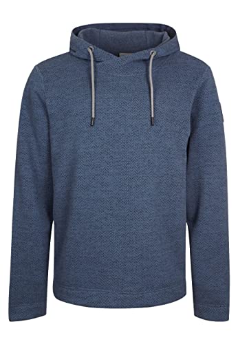 ELKLINE Herren Strickfleecepullover Mars 1036021 | Hoodie ohne Bauchtasche gerader Schnitt Normale Länge | verstellbare Kapuze, Farbe:ashblue, Größe:XL von ELKLINE