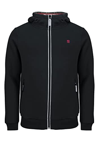 ELKLINE Herren Sweatjacke Superhighway 1015044, Größe:S, Farbe:black von ELKLINE