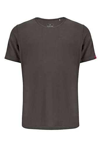 ELKLINE Herren T-Shirt Drive Cool | Basic Sport Kurzarm Shirt Rundhals atmungsaktiv 1041210, Größe:XXL, Farbe:Grey von ELKLINE