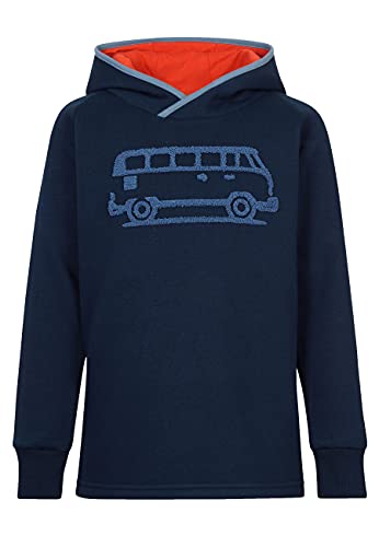 ELKLINE Kinder Hoodie Fablab 3031065, Farbe:blueshadow, Größe:116-122 von ELKLINE