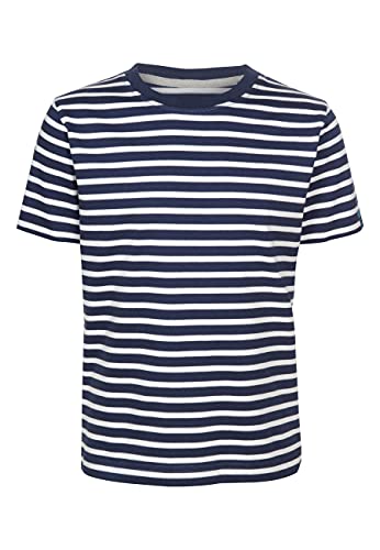 ELKLINE Kinder T-Shirt Hannes 3041175, Farbe:darkblue-White, Größe:128-134 von ELKLINE
