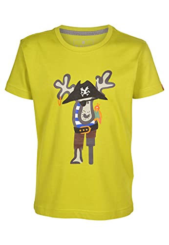 ELKLINE Kinder T-Shirt Messerjockel 3041185, Farbe:Citronelle, Größe:104-110 von ELKLINE