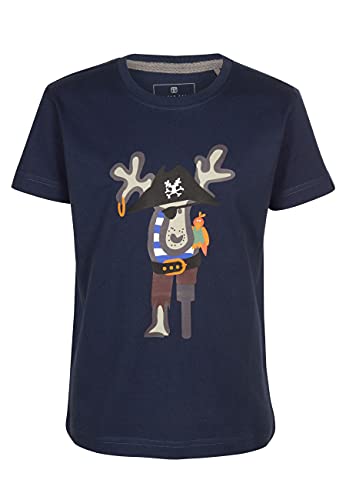 ELKLINE Kinder T-Shirt Messerjockel 3041185, Farbe:darkblue, Größe:104-110 von ELKLINE