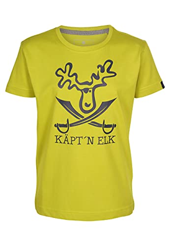 ELKLINE Kinder T-Shirt Schatzinsel 3041187, Farbe:Citronelle, Größe:104-110 von ELKLINE