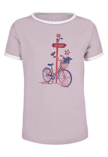 ELKLINE Mädchen T-Shirt Zum Strand 3241101, Größe:104-110, Farbe:Lavender von ELKLINE