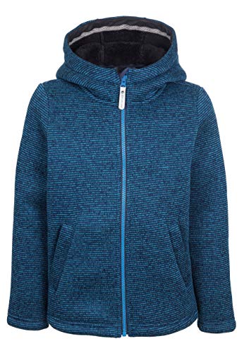 Elkline Kinder Strickfleecejacke Little Stranger 3014040, Farbe:blueshadow, Größe:92-98 von ELKLINE