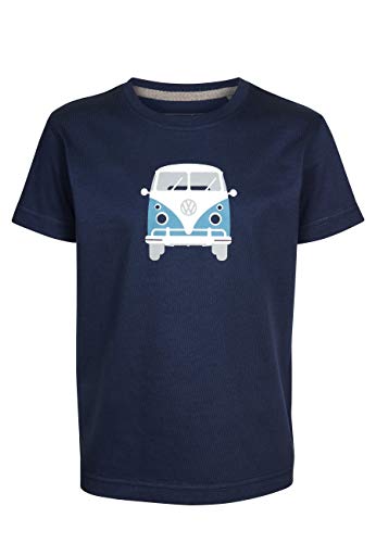 Kinder T-Shirt Teeins mit VW Bulli Print 3041171, Farbe:darkblue, Größe:92-98 von ELKLINE