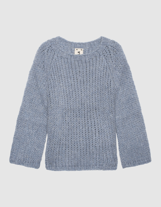 Crew Neck Raglan Denim von ELLA SILLA