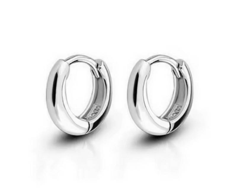 ELLAWIL Paar Creolen kleine mini Creolen Ohrschmuck Ohrringe Mini Hoop Mädchen (GESCHENKIDEE, Sterling Silber 925), inklusive Geschenkschachtel von ELLAWIL