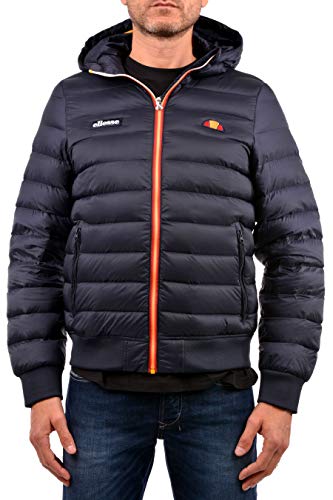 Ellesse Heritage Daunenjacke mit Kapuze Down Jacket EHM11W19 FW19 (XL, Navy) von Ellesse