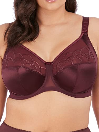 ELOMI Damen Cate Full Coverage Underwire Bra BH mit voller Abdeckung, Raisin, 100H von ELOMI