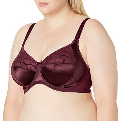 Elomi Damen Cate Full Coverage Underwire Bra BH mit voller Abdeckung, Raisin, 80J von ELOMI