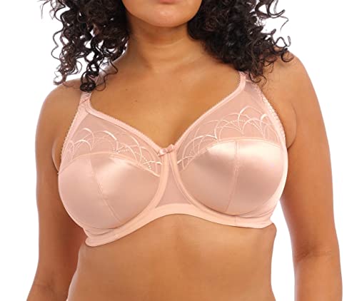 ELOMI Damen Cate Underwire Full Cup Banded Bra BH, Blickdicht, Latte, (34) 34HH von Elomi