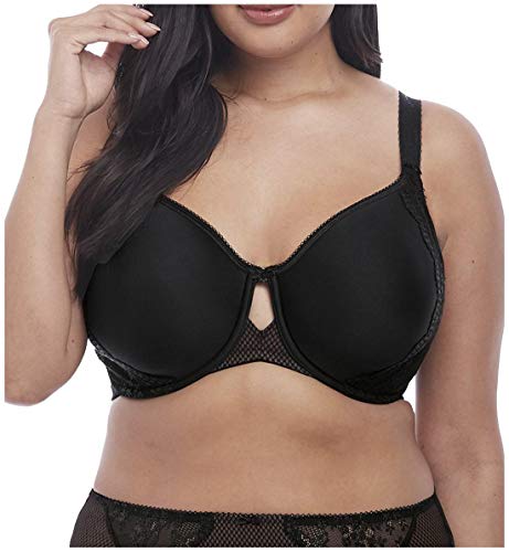 ELOMI Damen Charley Seamless Breathable Spacer Underwire Bra T-Shirt-BH, Schwarz, 105F von ELOMI