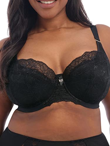 Elomi Damen Sportlich BH, Undurchsichtige, Schwarz, 75K von Elomi
