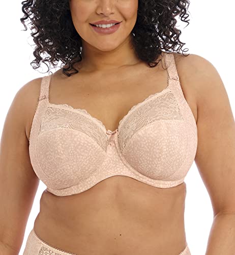 Elomi Damen Plus Size Morgan gebänderter Bügel Stretch Spitze BH, Cameo Rose, 100G von ELOMI