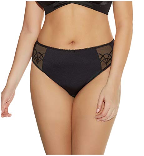 ELOMI Damen Übergröße Cate Slip, Schwarz, M von ELOMI