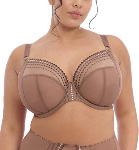 ELOMI Damen Tief Plunge-BH, Durchsichtig, Clove, 95H von ELOMI