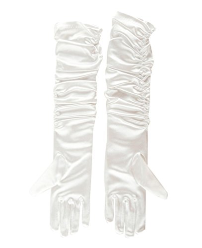 ELSA & ANNA® Mädchen Prinzessinnen Kostüm Handschuhe Snow Queen Handschuhe DE-FR*GLO-W (FR-GLO-W) von ELSA & ANNA