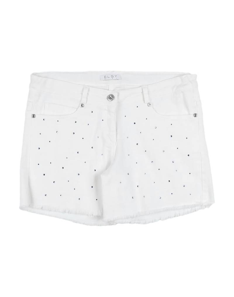 ELSY Jeansshorts Kinder Weiß von ELSY