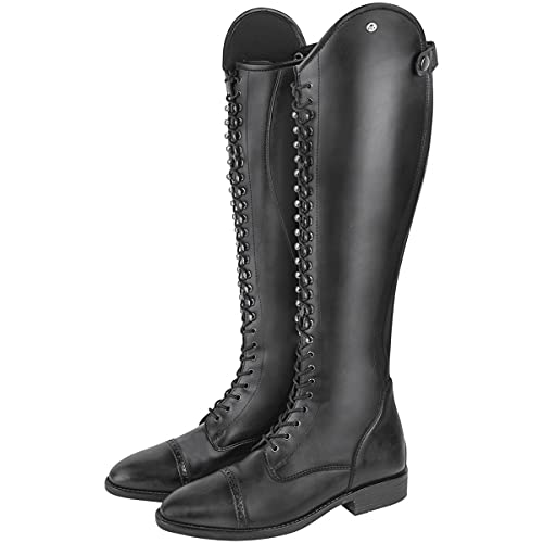 ELT Damen Reitstiefel Portland Polo schwarz 37 kurz/eng von ELT