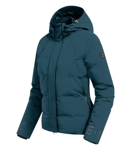 ELT Waldhausen Winter-Performance-Reitjacke Ohio, petrolblau, M von ELT