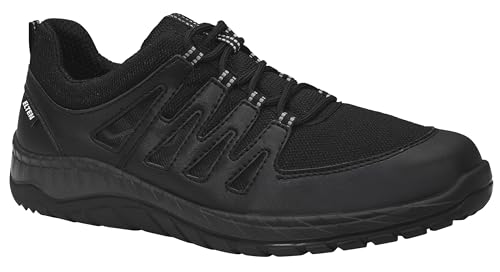 ELTEN Berufsschuhe Maddox Air Mesh Black Low ESD O1, Damen und Herren, Textil, leicht, sportlich 40, Schwarz von ELTEN
