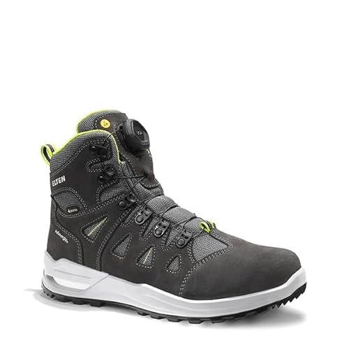 ELTEN Berufsstiefel RILEY XXF BOA GTX grey-lime Mid ESD O2 WR CI Gr. 40 WELLMAXX von ELTEN