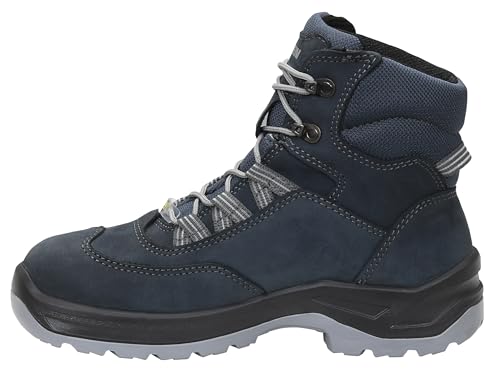 ELTEN Sicherheitsschuhe Lotte GTX blue Mid ESD S3 CI, Damen, Leder/Textil, Stahlkappe, leicht, klassisch Blau 39 von ELTEN