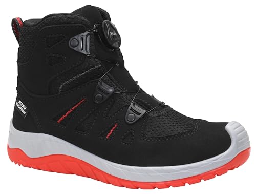 ELTEN Kinderschuhe Outdoor Maddox Kids BOA Black-red Mid für Mädchen und Jungen 31, Schwarz-Rot von ELTEN