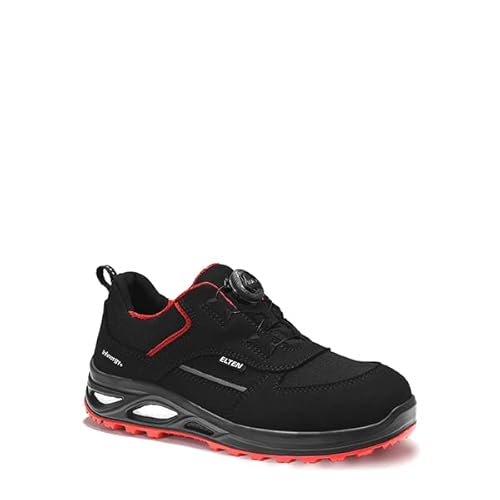 ELTEN Schuhe, Hannah XXTL BOA® Black-red Low ESD S3, Größe 38 von ELTEN