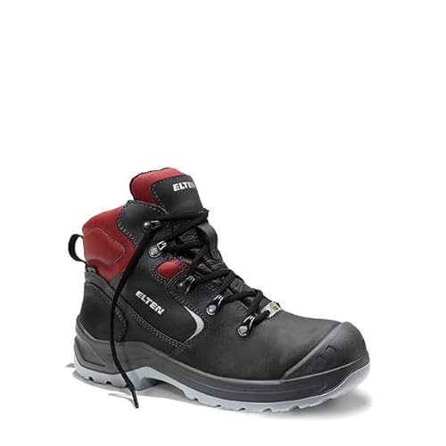 ELTEN Schuhe, LENA GTX black-red Mid ESD S3 CI, Größe 39 von ELTEN