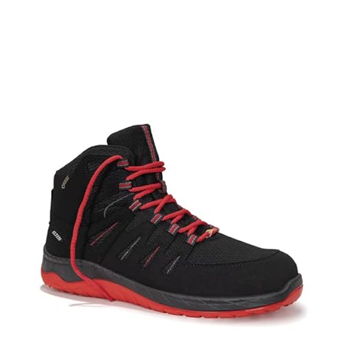 ELTEN Schuhe, Maddox GTX W Black-red Mid ESD S3 CI, Größe 44 von ELTEN