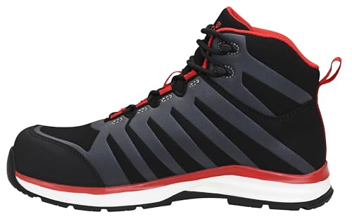 ELTEN Schuhe, jo_Rapid Black-red Mid ESD S3, Größe 41 von ELTEN