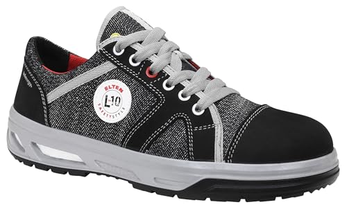 ELTEN Sensation XX10 Low ESD S3S, Sicherheitsschuhe für Herren, leicht, Stahlkappe, Obermaterial: Leder + Textil, Innenfutter: Textil (atmungsaktiv), Gr. 47 von ELTEN