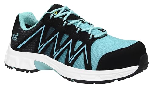 ELTEN Sicherheitshalbschuh, jo_Speedy Black-Aqua Low ESD S1P, 12131-41 von ELTEN