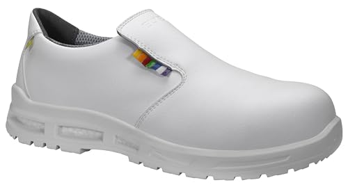 ELTEN Sicherheitsschuhe Brice XXTM White Low ESD S3S, Damen und Herren, Textil, Kunststoffkappe (Leichter als Stahlkappe), leicht, sportlich 47, Weiß von ELTEN
