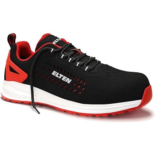 ELTEN Sicherheitshalbschuh SHARKI red Low ESD S1 (Größe: 39) von ELTEN